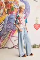 Bavlněné tričko Medicine dámské, béžová barva