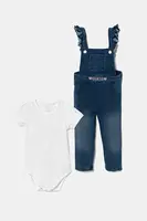 Kojenecká sada Guess bílá barva, A5RG02 K6YW4