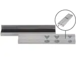 BGS Technic BGS 9285 Hliníkové ochranné prizmatické čelisti pro svěrák 150 mm. Sada 2 ks