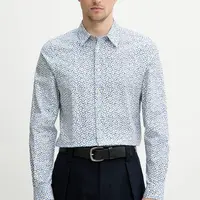 Košile PS Paul Smith pánská, bílá barva, regular, s klasickým límcem, M2R.149T.P22318