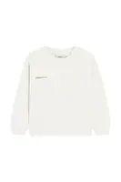 Mikina Pangaia KIDS' 365 MIDWEIGHT SWEATSHIRT bílá barva, 10000279