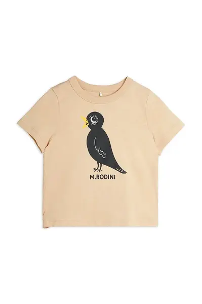 Dětské bavlněné tričko Mini Rodini Blackbird