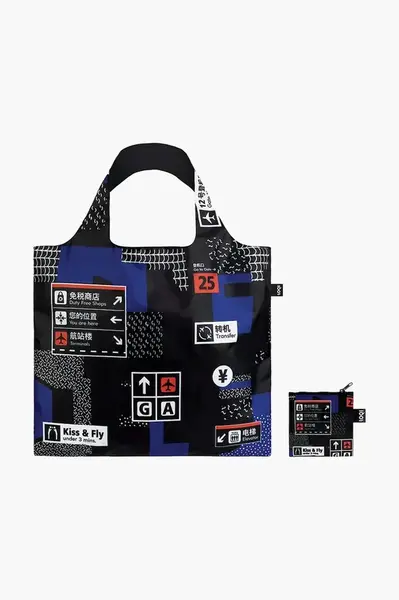 Voděodolná cestovní taška LOQI Icons Bag Airport