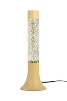 Stolní lampa Leitmotiv Astro Glitter žlutá barva