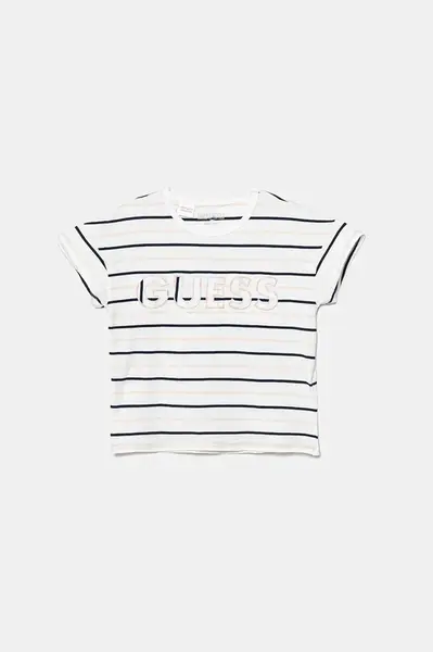 Dětské tričko Guess béžová barva, J5GI39 K9NE4