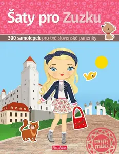 Šaty pro ZUZKU – Kniha samolepek