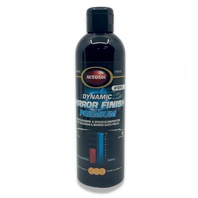Dynamic Mirror Finish Premium finální pasta na lak, leštící pasta, láhev 250 ml - AUTOSOL
