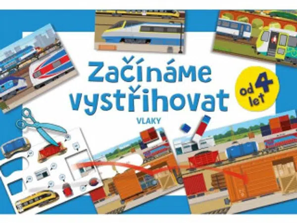 BETEXA Začínáme vystřihovat - Vlaky
