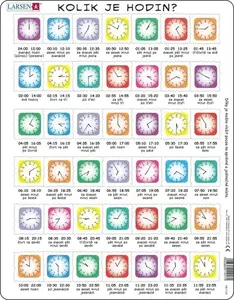 Puzzle MAXI - Kolik je hodin?