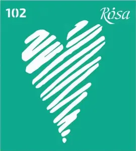 Šablona opakovatelně samolepicí 9x10cm – 102