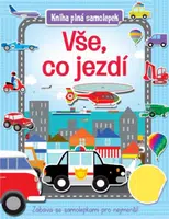 Vše, co jezdí - Kniha plná samolepek