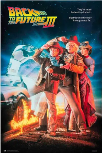 Plakát 61x91,5cm – Back to the Future 3