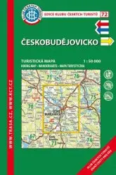 KČT 72 Českobudějovicko 1:50 000 / Turistická mapa, 7. vydání 2020