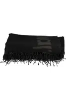 DESIGUAL BLACK WOMEN'S PONCHO