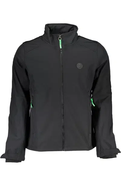 GIAN MARCO VENTURI MEN'S BLACK SPORTS JACKET