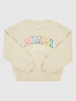 GAP Children's oversize sweatshirt with logo - Girls