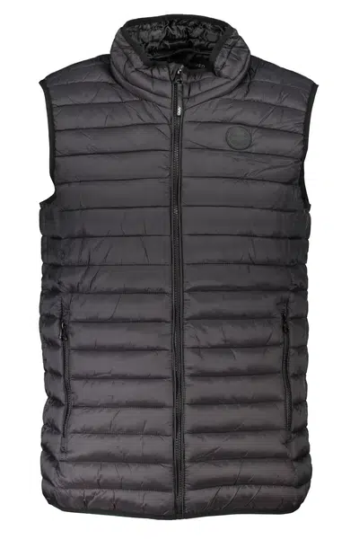 GIAN MARCO VENTURI BLACK MEN'S SLEEVELESS