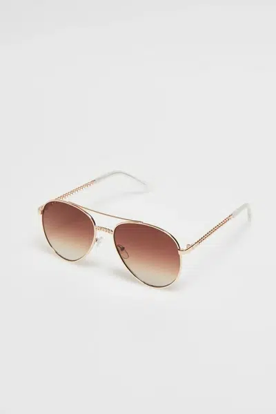 Marisse Metal-Frame Sunglasses