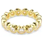 Swarovski Krásny pozlátený prsteň so zirkónmi Imber 5714311 55 mm