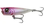 Savage gear wobler 3d minnow popper pink head - 4,3 cm 2,6 g