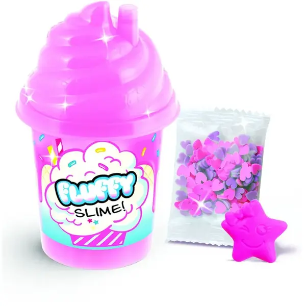 So Slime Fluffy kelímok ružový