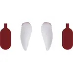 Epee Sada zubov s krvou