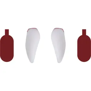 Epee Sada zubov s krvou