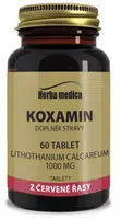 HerbaMedica Koxamín 62 g - kosti kĺby, prírodný vápnik 60 tabliet