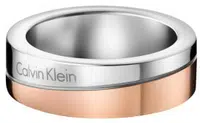 Calvin Klein Bicolor prsteň Hook Thin KJ06PR20010 50 mm