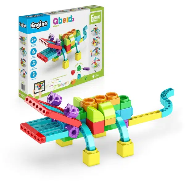 Engino Qboidz Aligátor 5 modelov