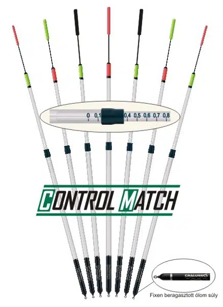Cralusso plavák control match - 4 g