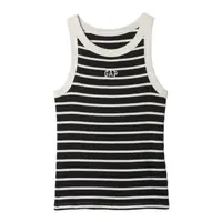 GAP LOGO Dámské tílko, černá, velikost