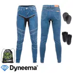 Dámské moto jeansy W-TEC Dynetis Lady modrá L