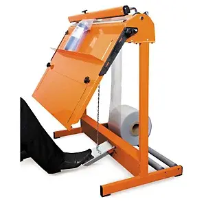 Nožní pedál a odvíječ fólie pro svářečku S420