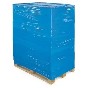 6 x Stretch fólie šířka 500mm, délka 300m, modrá, neprůhledná, tloušťka 23µm  | RAJA