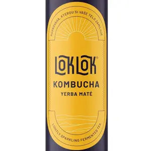 LokLok Kombucha Yerba Maté 330 ml