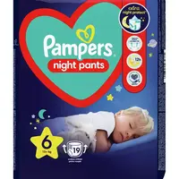Pampers Night Pants vel. 6 15+ kg dětské plenkové kalhotky 19 ks