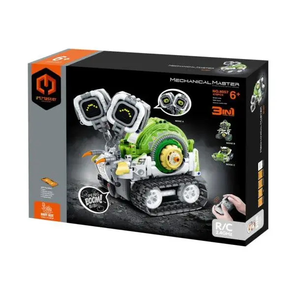 iM.Master Stavebnice robot slimák 3v1 RC na dálkové ovládání 13,5x21,2x18 cm