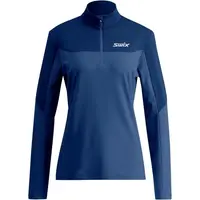 Swix INFINITY LIGHT HALF ZIP W Dámská funkční mikina, modrá, velikost