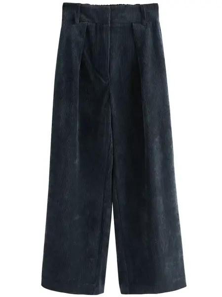 Next Nohavice 'Corduroy'  petrolejová