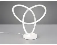 Stolní lampa LED Lando, bílá