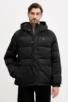Bunda Calvin Klein Jeans černá barva, zimní, LV04RD532G