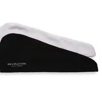 Revolution Haircare Microfibre Hair Wrap Black/White péče o vlasy 2 ks