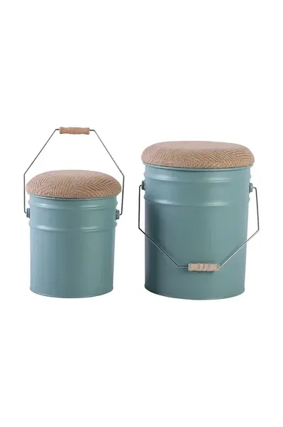 Stolička s úložným priestorom Leitmotiv Buckets 39 x 31 cm 2-pak