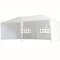 Zahradní altán 300x600x250cm bílý velký MA791937