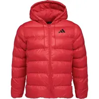 adidas ESSENTIALS SD PUF HD JACKET Pánska zimná bunda, červená, veľkosť XXL