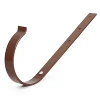 Žlabový hák rovný 100 mm Bryza hnědá