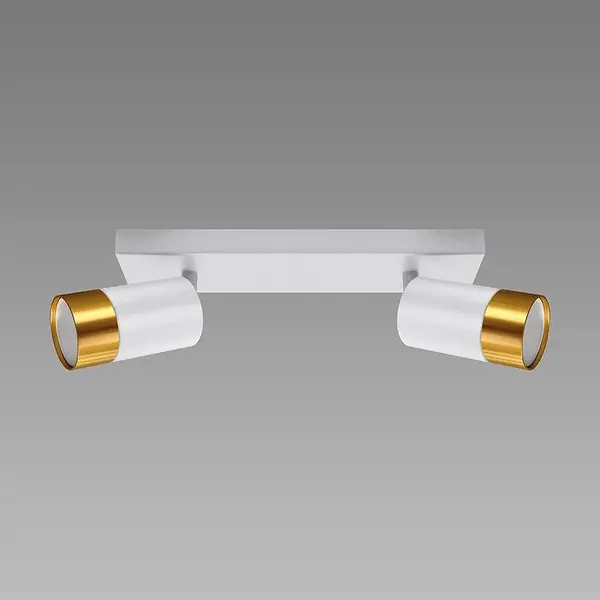Svítidlo PUZON SPT GU10 2L WHITE/GOLD 04124 LS2