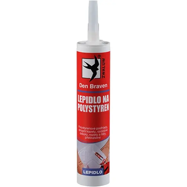 Lepidlo na polystyren DEN BRAVEN 310 ml bílé
