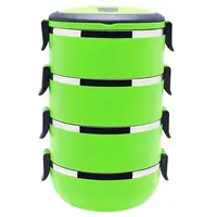 Box jídelní 4-patrový 2,8L Green